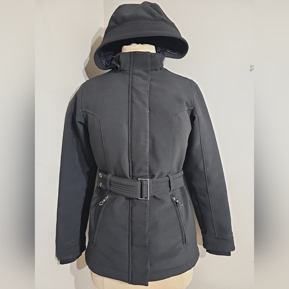 The North Face PrimaLoft Womens Black Belted Insulated Softshell‎ Jacket …